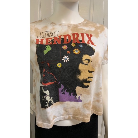Jimi Hendrix Women’s Tie Dye Crop Top Size Small - Picture 5 of 5
